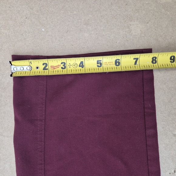 FIGS‎ Axim Cargo Scrub Pants Men's Medium Burgundy / Maroon - Picture 9 of 14